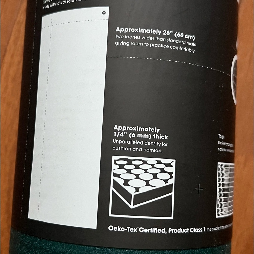 New MANDUKA THE PRO MAT 6mm 71x26”(180x66) Made in Germany. Dark deep sea. $170